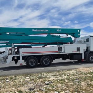 Used Concrete mobile pump Putzmeister BSF38