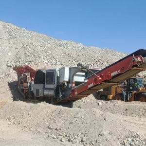 Used Jaw mobile crusher Sandvik QJ341